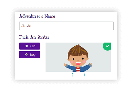 Passport customization with childs image and name