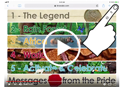 Accessing the Membership Site via iPad